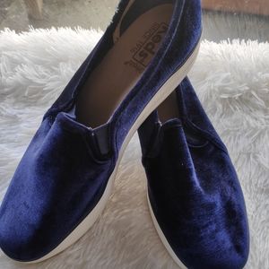 Keds blue suede sneakers